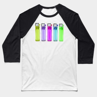 Lighter Trippy Baseball T-Shirt